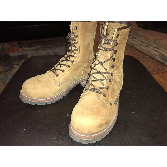 Ad Tec | Shoes | Adtec Brown Crazy Horse Logger Boot Mens  display picture 2